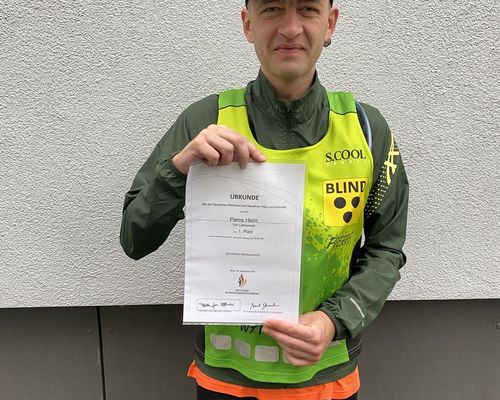 Pierre Heim ist Deutscher Meister im Para Marathon