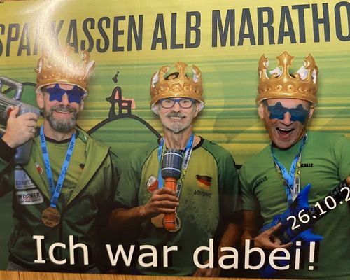 Saisonauslaufen beim Alb-Marathon in Schwäbisch Gmünd